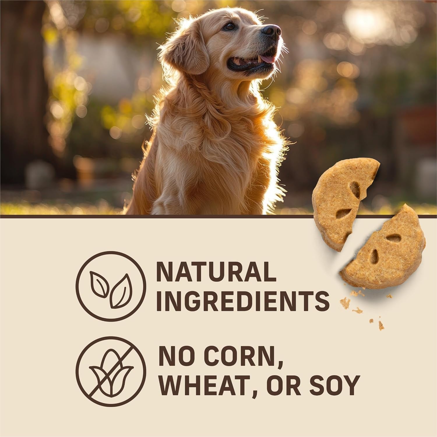 Oven Baked Natural and Crunchy Bag of Treats, Dog Chicken Treats, Grammy’S Pot Pie with Real Chicken