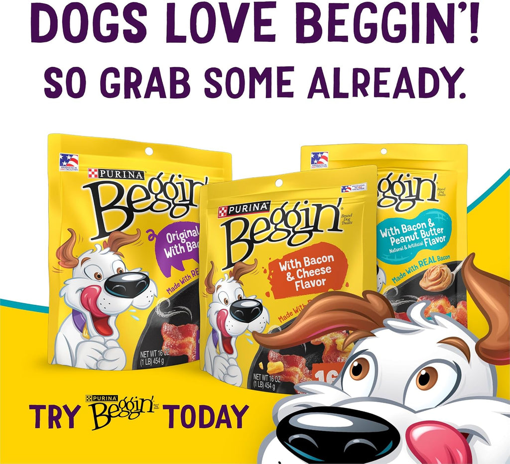 Flavor Stix with Bacon and Peanut Butter Flavor Dog Chew Stix - 40 Oz. Pouch