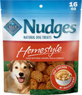 Nudges Homestyle Chicken Dog Treats, 16 Oz | Real Chicken First, with Peas & Carrots, Made in the USA, No Corn, Wheat, or Soy