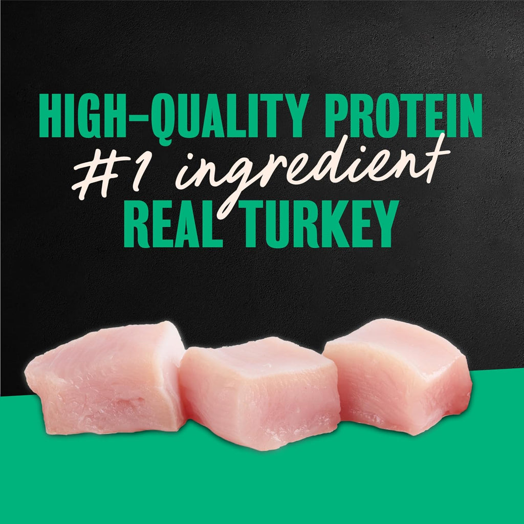 Classic Loaf in Sauce Wet Dog Food, Turkey Recipe, 3.5 Oz, 24 Count | Made in USA, Real Turkey #1 Ingredient, No Fillers, No Added Sugar, No Artificial Flavors, Slow-Cooked, Easy Peel Trays