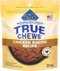True Chews Chicken Bacon Dog Treats, 22 Oz | Real Chicken First, Tender & Chewy, Made in the USA, No Artificial Preservatives