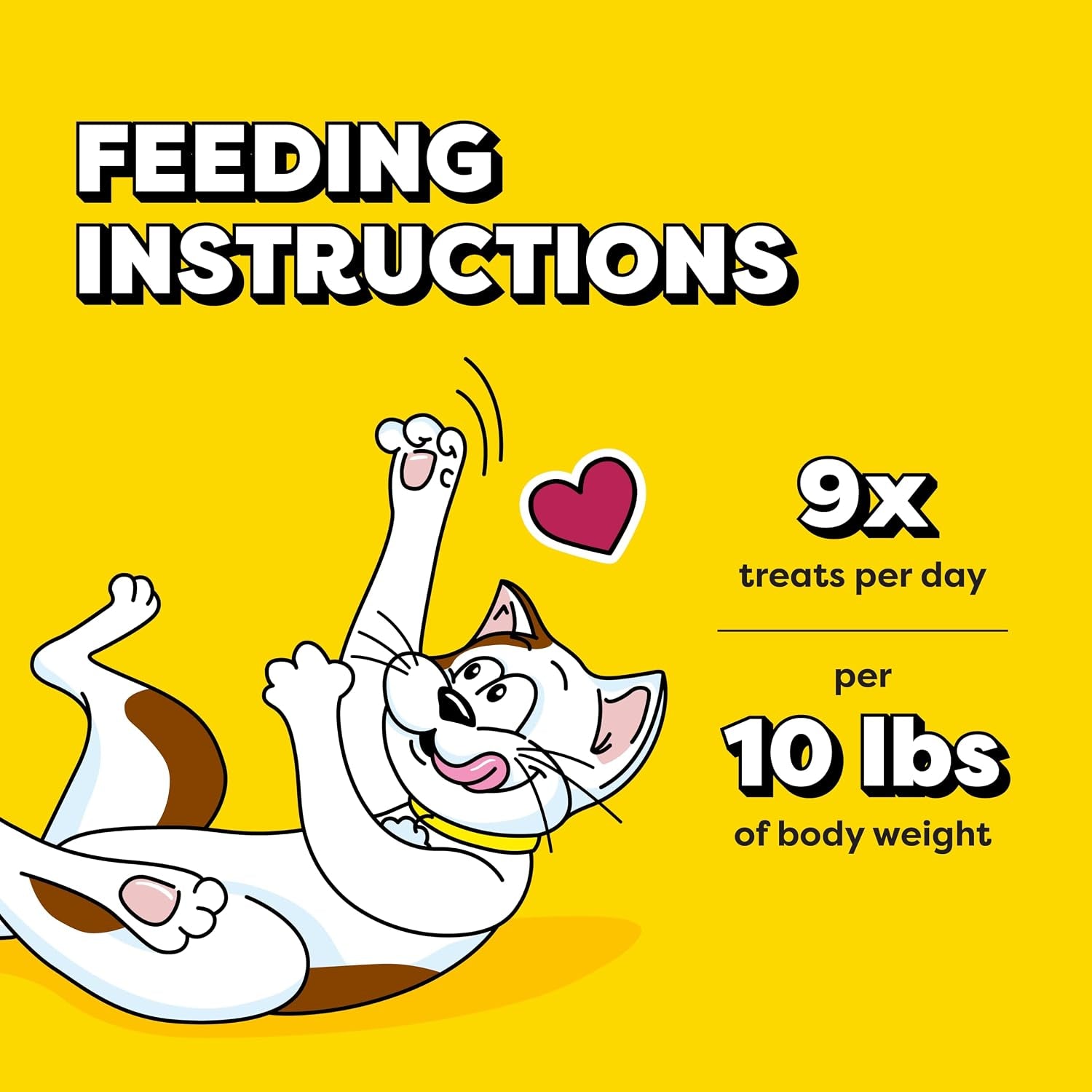 Jumbo Stuff Crunchy & Soft Cat Treats, Chicken, 14 Oz | 100% Complete & Balanced for Adult Cats, under 2 Calories per Treat, Bigger than Classic, Resealable Stay-Fresh Tub