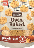 Oven Baked Dog Treats, Natural and Crunchy Bag of Treats, Pumpkin Patch with Real Pumpkin Snack | Natural, Crunchy Biscuits Hand Crafted in Small Batches with Only Seven Ingredients