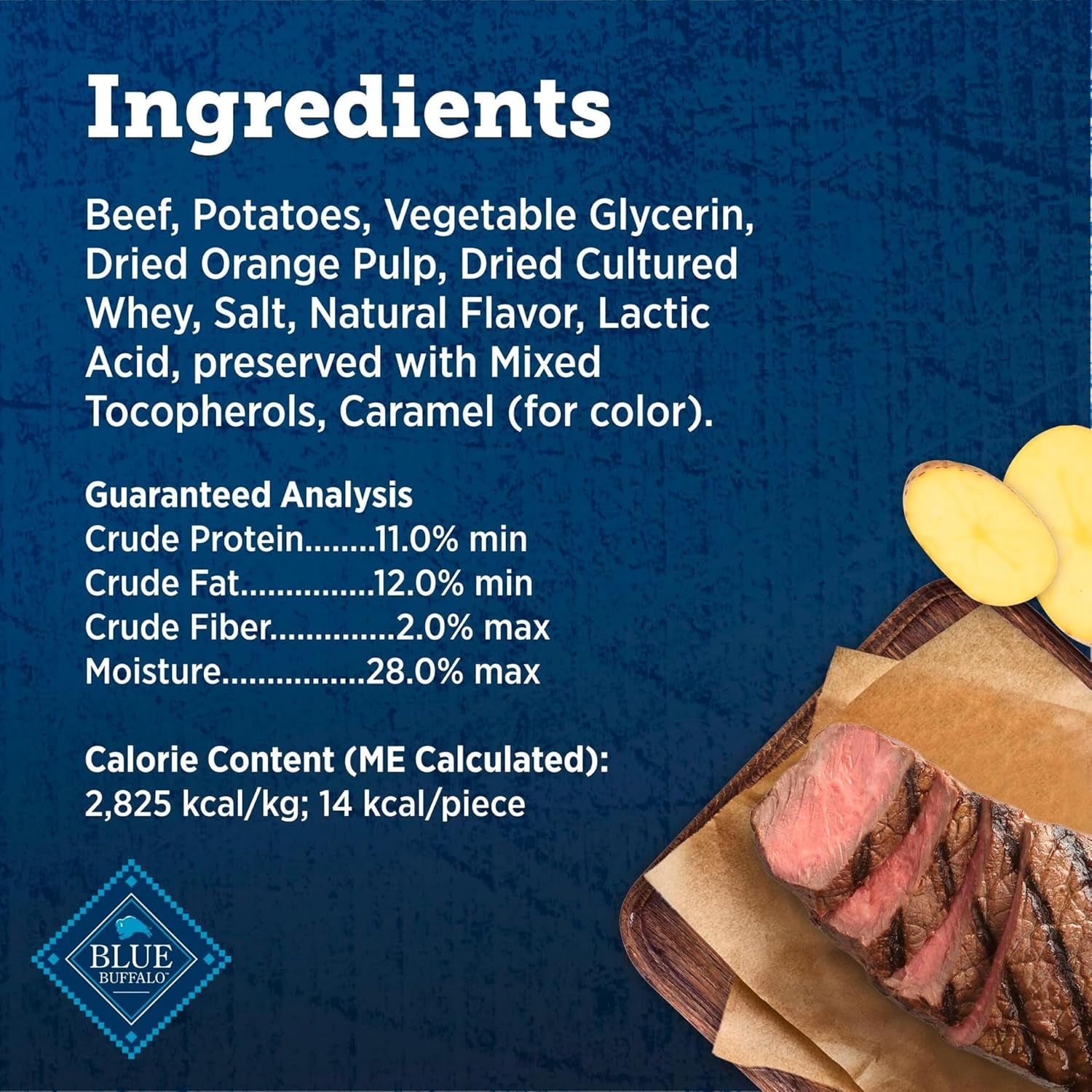 True Chews Premium Morsels Steak Dog Treats, 10 Oz | Real Beef First, Bite-Sized Tender Morsels, No Chicken By-Product, Corn, Wheat, or Soy