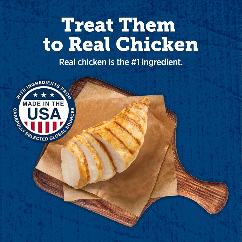 True Chews Chicken Bacon Dog Treats, 22 Oz | Real Chicken First, Tender & Chewy, Made in the USA, No Artificial Preservatives