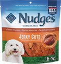 Nudges Jerky Cuts Chicken & Duck Dog Treats, 16 Oz | Real Chicken & Duck First, Made in the USA, No Corn, Wheat, or Soy