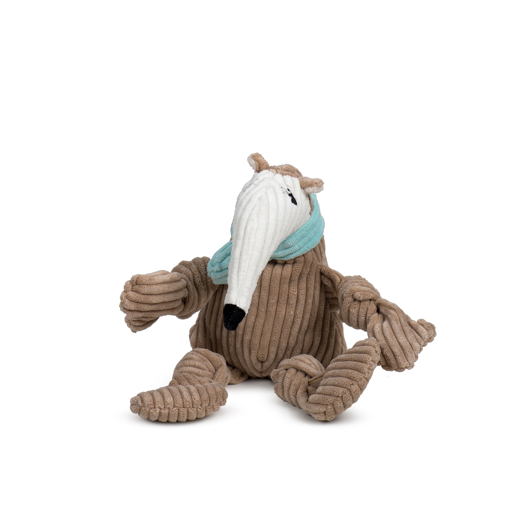 Large Anteater Plush Dog Toy – Knotted for Extra Fun