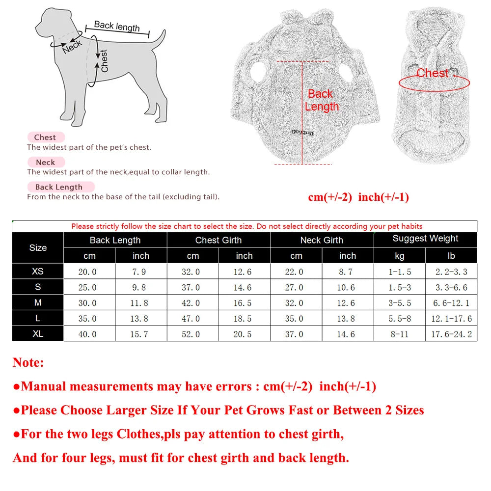 Fleece Warm Cat Costume for Winter Autumn Cute Soft Cats Clothes for Small Medium Dog Kitty Kitten Sweater Funny Pet Coat Sphynx