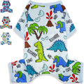 Dog Pajamas Spring Summer Dog Clothes for Small Medium Dogs Girl Boy Cute Soft Puppy Pjs Clothes Doggie Onesies Cat Pet Jammies Outfit (Medium)