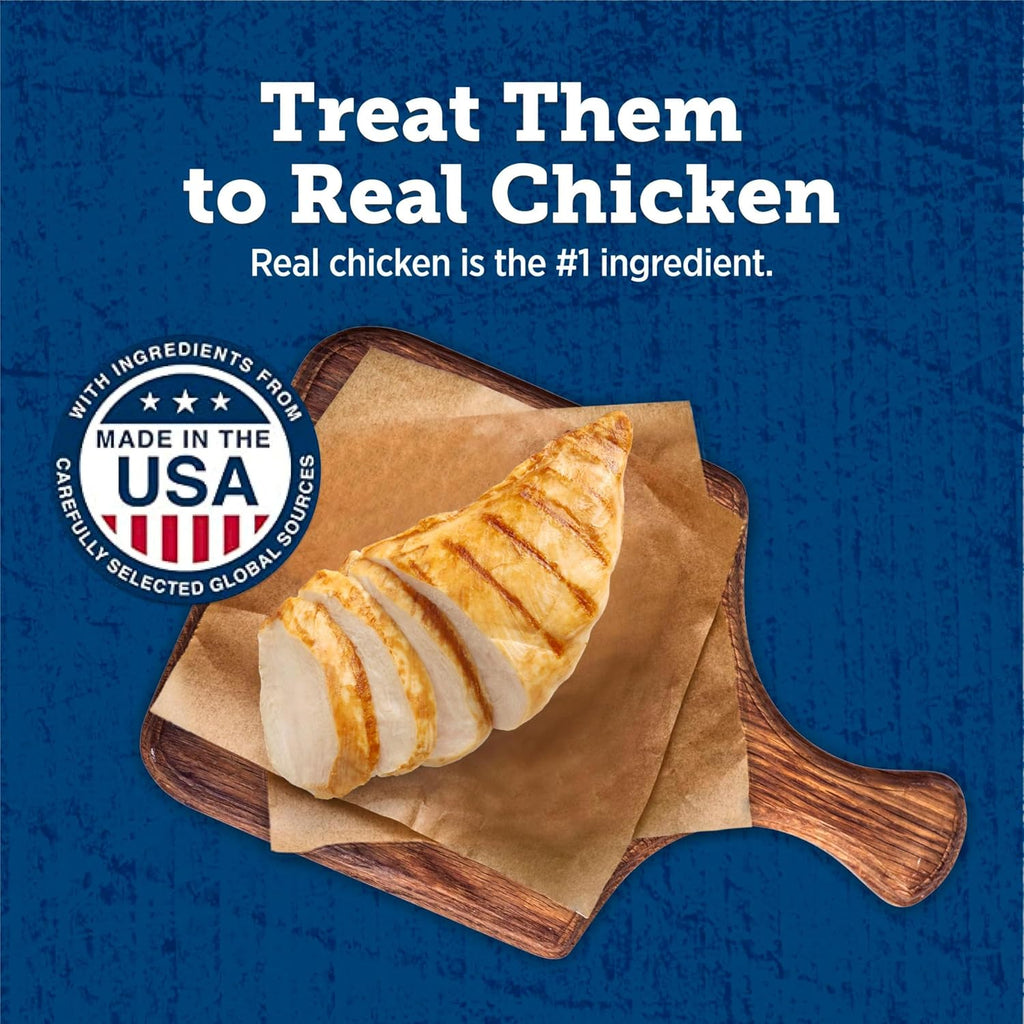True Chews Premium Jerky Cuts Chicken Dog Treats, 12 Oz | Real Chicken First, Tender & Tasty, Made in the USA, No Artificial Preservatives