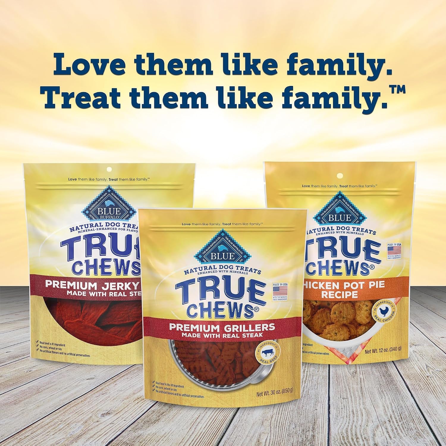 True Chews Premium Grillers Steak Dog Treats, 20 Oz | Real Beef First, Charred Grilled Texture, No Chicken By-Product, Corn, Wheat, or Soy