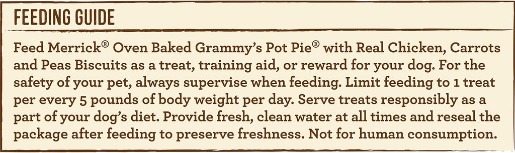 Oven Baked Natural and Crunchy Bag of Treats, Dog Chicken Treats, Grammy’S Pot Pie with Real Chicken