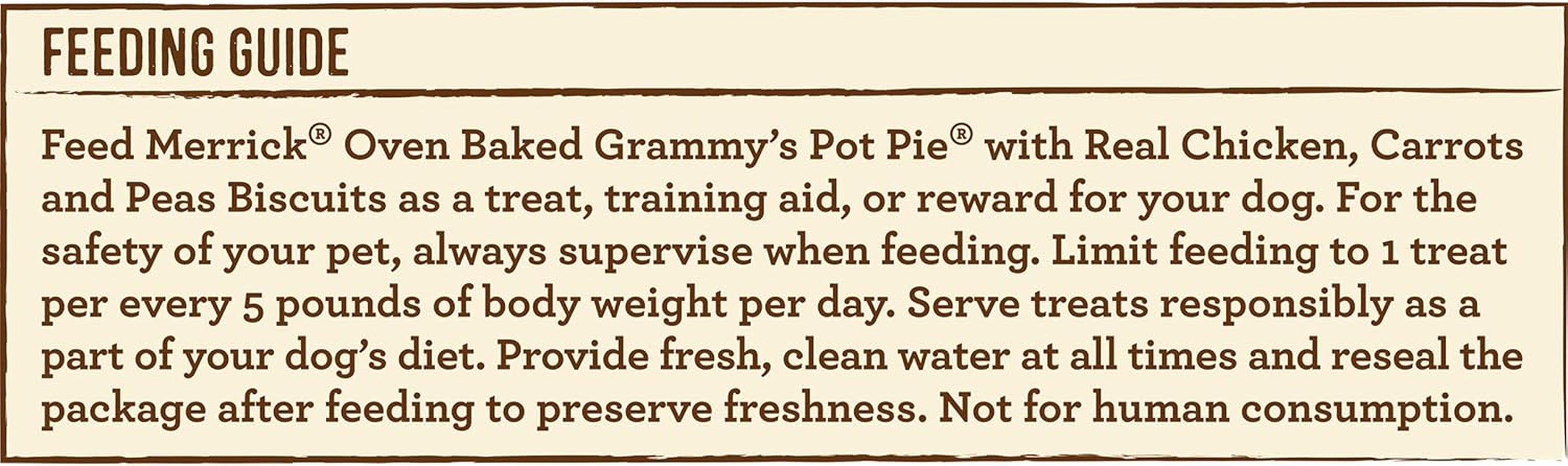 Oven Baked Natural and Crunchy Bag of Treats, Dog Chicken Treats, Grammy’S Pot Pie with Real Chicken
