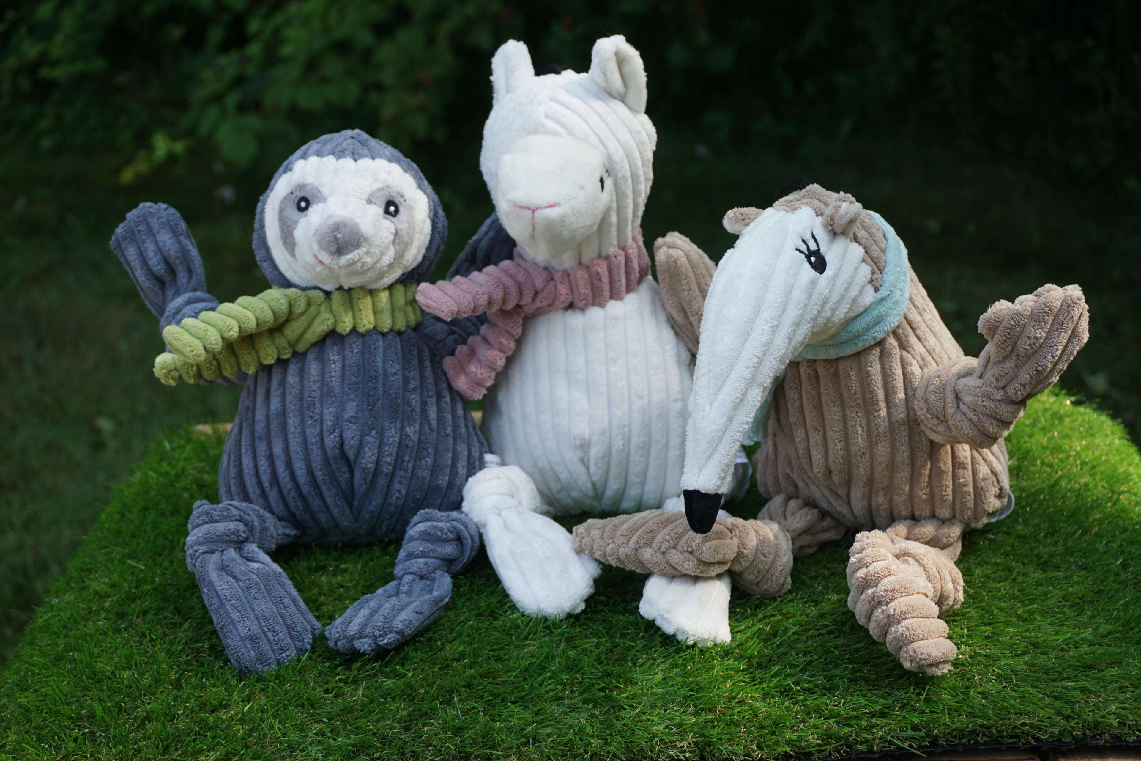 Large Anteater Plush Dog Toy – Knotted for Extra Fun