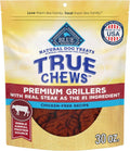 True Chews Premium Jerky Cuts Steak Dog Treats, 30 Oz | Real Beef First, Oven-Dried, Easy to Tear, No Chicken By-Product, Corn, Wheat, or Soy