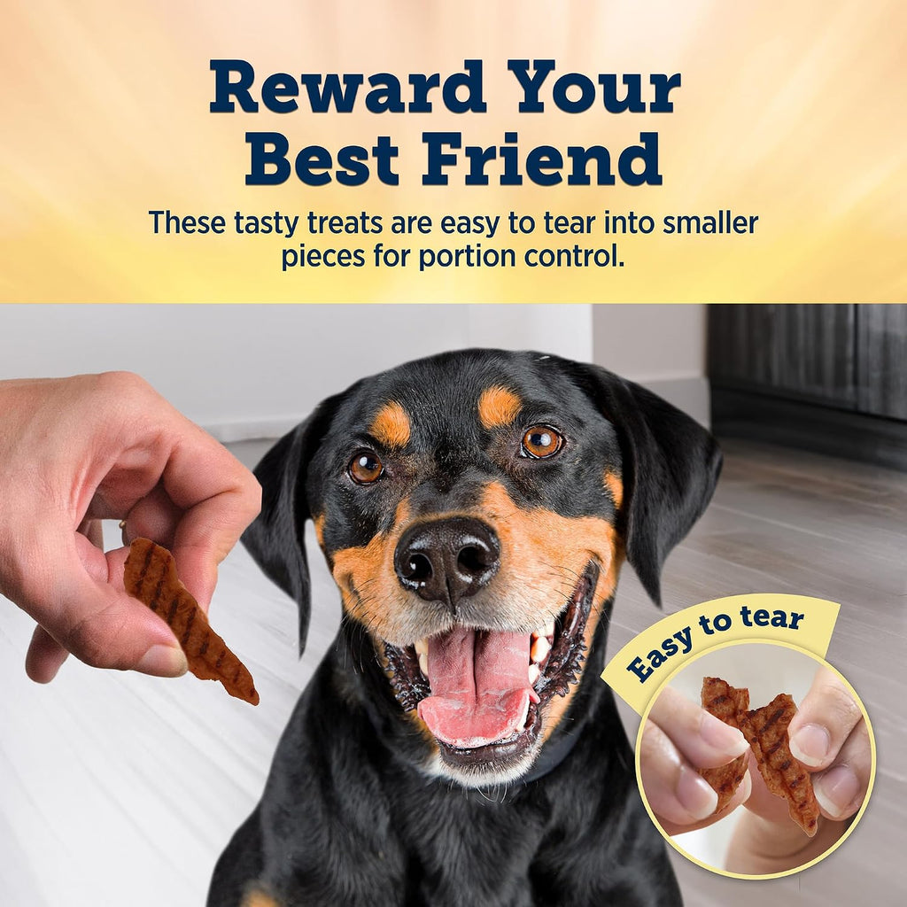 True Chews Premium Grillers Steak Dog Treats, 20 Oz | Real Beef First, Charred Grilled Texture, No Chicken By-Product, Corn, Wheat, or Soy