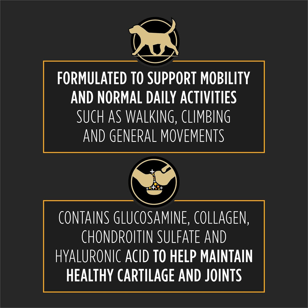 Joint Care Small Breed Dog Joint Supplement with Glucosamine Chondroitin Collagen and Hyaluronic Acid for Mobility Support, 30 Count