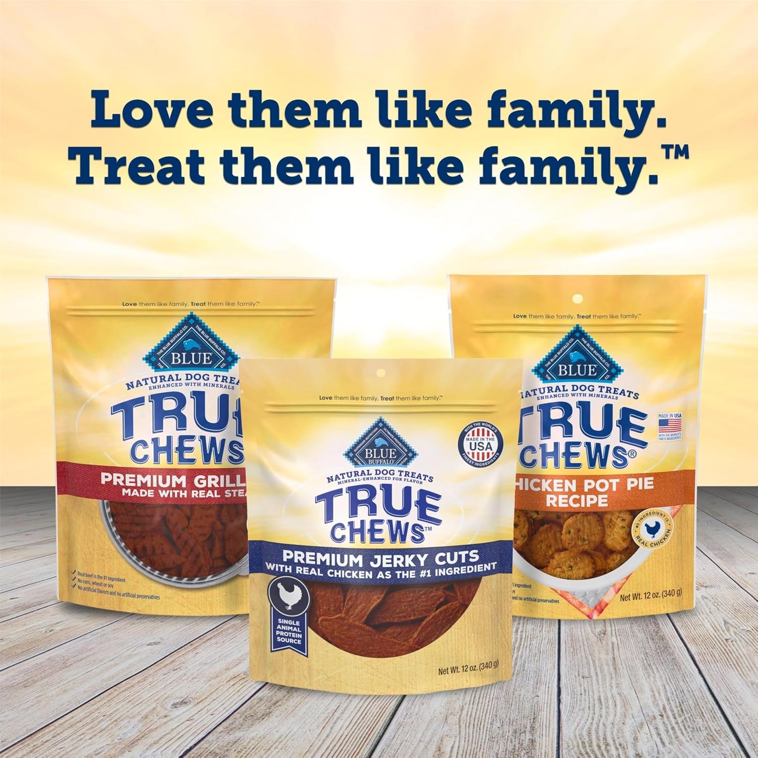True Chews Premium Jerky Cuts Chicken Dog Treats, 12 Oz | Real Chicken First, Tender & Tasty, Made in the USA, No Artificial Preservatives