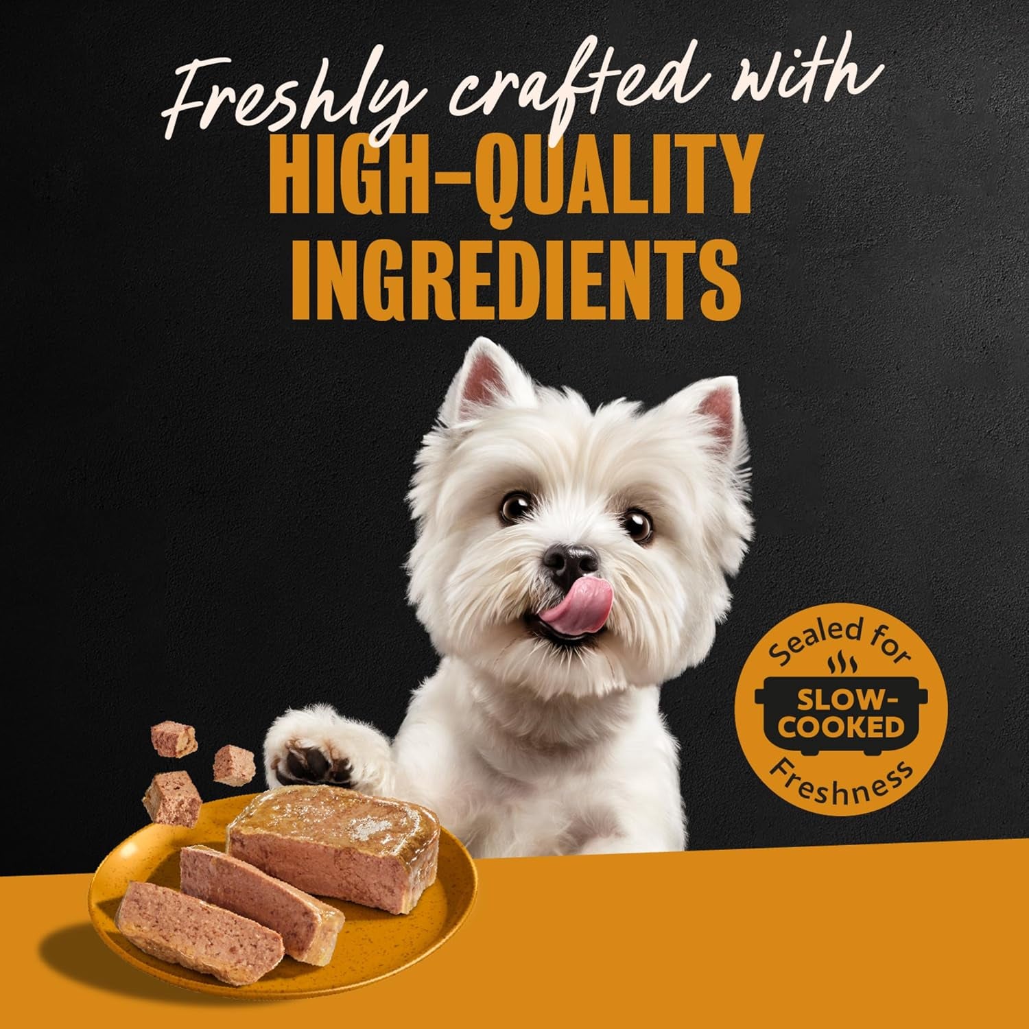 Classic Loaf in Sauce Wet Dog Food, Chicken & Veal, 3.5 Oz, 24 Count | Made in USA, Real Chicken #1 Ingredient, No Fillers/Added Sugar/Artificial Flavors, Use as Meal or Topper, Easy Peel Trays