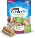 Activfresh Dog Chews for Small and Medium Dogs 20-40 Lbs., Dental Chews to Freshen Breath, Chicken Flavor, 15.5 Oz., 21 Chews - 21 Ct. Pouch