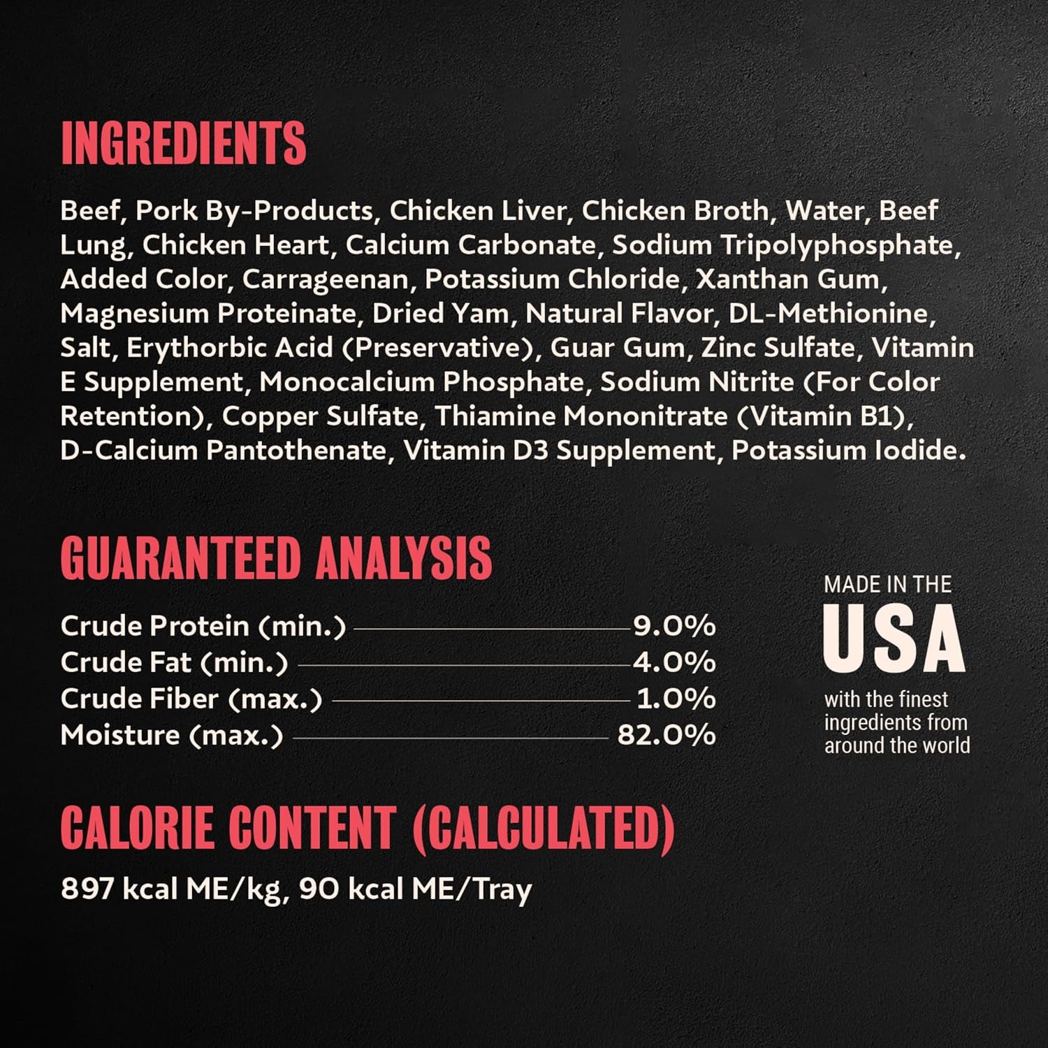 Classic Loaf in Sauce Wet Dog Food, Beef Recipe, 3.5 Oz, 24 Count | Real Beef #1 Ingredient, Made in USA, Easy Peel Trays, No Fillers/Added Sugar/Artificial Flavors, Use as Meal or Topper