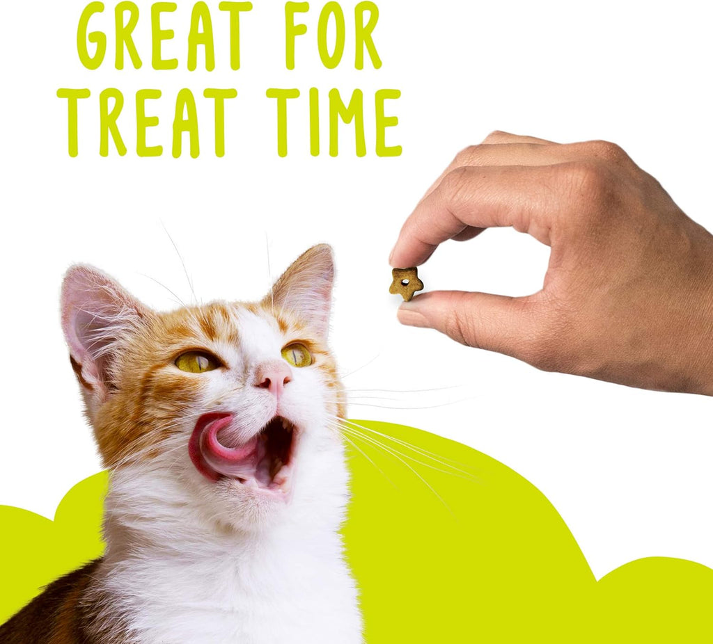 Purina Party Mix Beachside Crunch Treats, 30 Oz Pouch | Made with Real Ocean Whitefish as the Number One Ingredient, with Shrimp, Crab and Tuna Flavors in Every Bite for Adult Cats