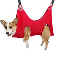 Sehao Pet Grooming for Dog Grooming Harness for Nail Trimming Pet Grooming Sling Helper Holder Pet Supplies Red M