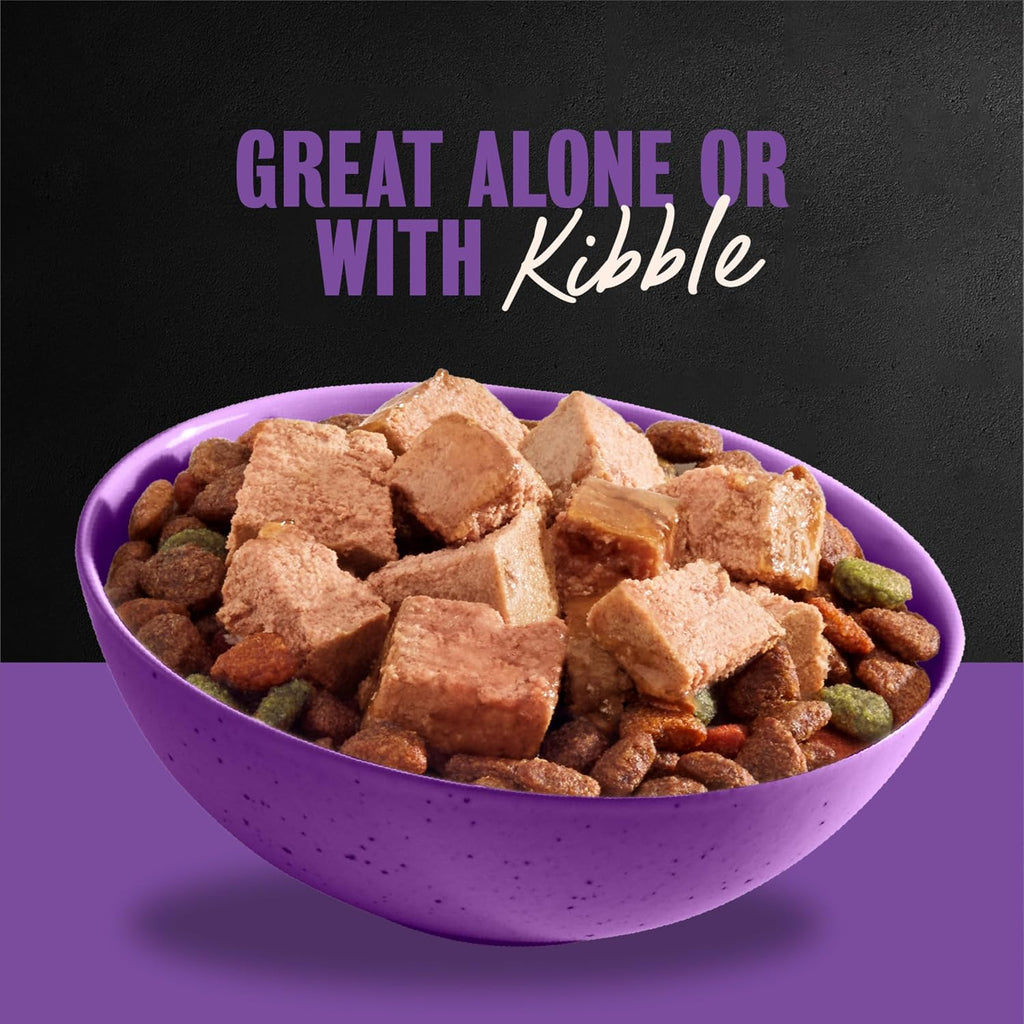 Classic Loaf in Sauce Wet Dog Food, Grilled Chicken, 3.5 Oz, 24 Count | Made in USA, Real Chicken #1 Ingredient, Slow-Cooked Tender Texture, No Fillers or Artificial Flavors, Easy Peel Trays