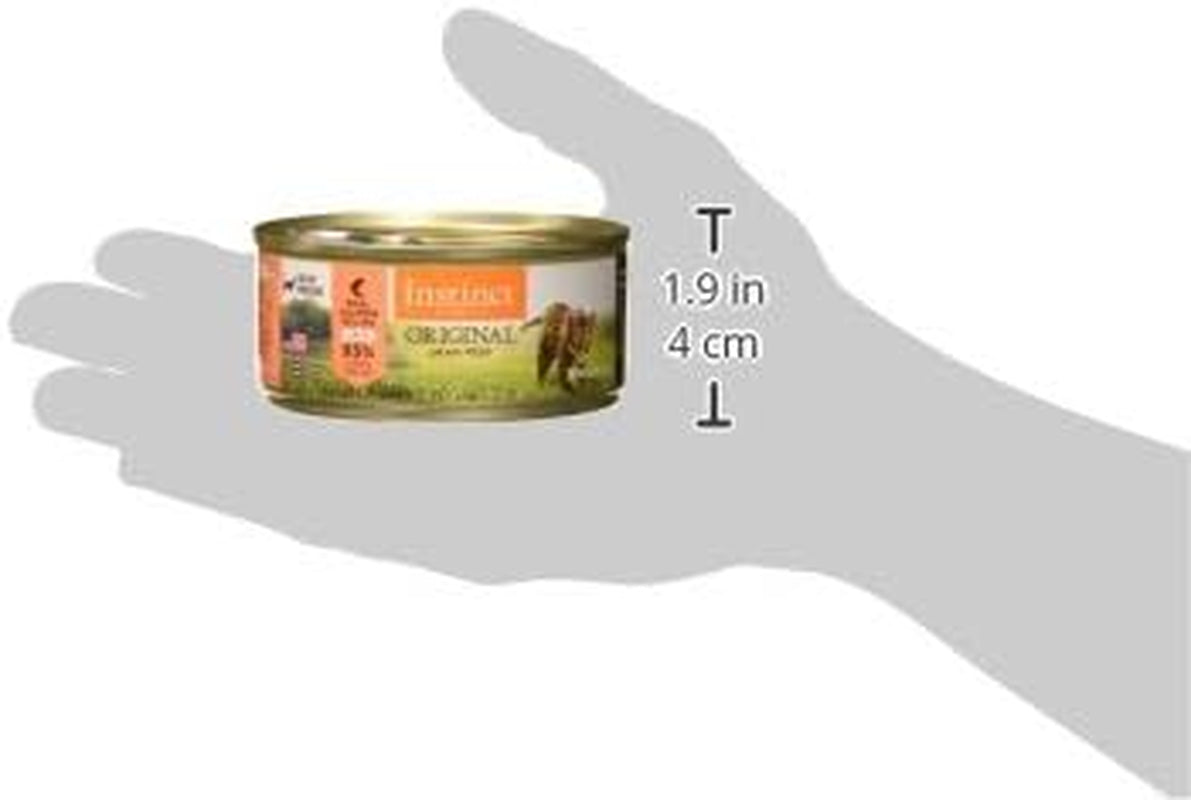 Original Grain Free Real Salmon Recipe Natural Wet Canned Cat Food by Nature'S Variety, 5.5 Oz. Cans (Case of 12) | Rich & Creamy Pate Texture, High Protein, Real Salmon, Whole-Food Ingredients, Grain-Free, Hydration Support