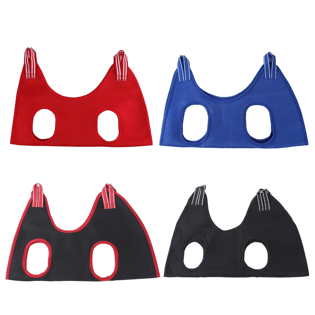 Sehao Pet Grooming for Dog Grooming Harness for Nail Trimming Pet Grooming Sling Helper Holder Pet Supplies Red M
