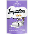 TEMPTATIONS Classic Crunchy and Soft Cat Treats Creamy Dairy Flavor