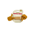 Huggle-Hide® Natural Leather Bone Dog Toy, 3 Pack